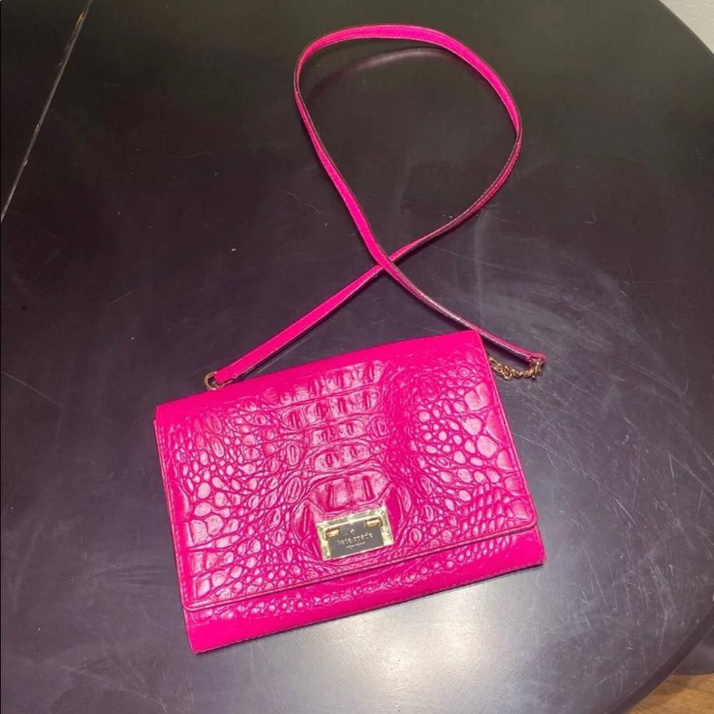 Kate Spade hot pink crossbody purse